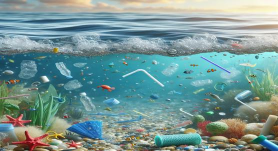 Trends in Microplastic Pollution in the Oceans: A Review