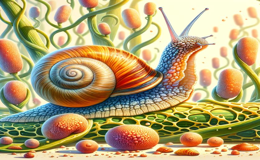 High Mitochondrial Changes Linked to Healthier Cells in Snails