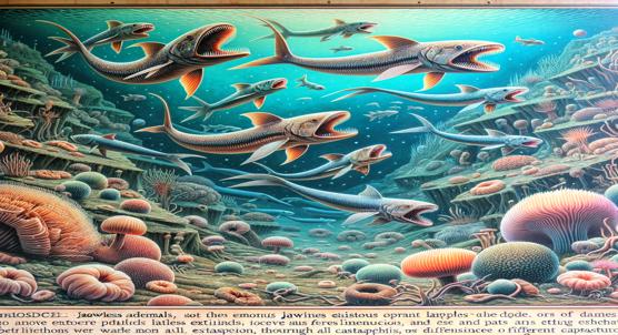 Ocean Floor Colonization by Jawless Animals Through Three Mass Extinctions