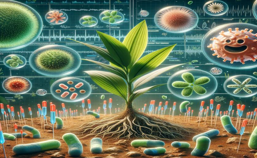 Using Friendly Bacteria to Combat Harmful Plant Diseases