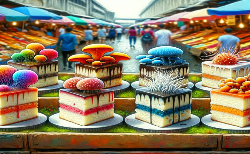 Fungi Contaminating Market Cake Samples and Their Toxins and Enzymes