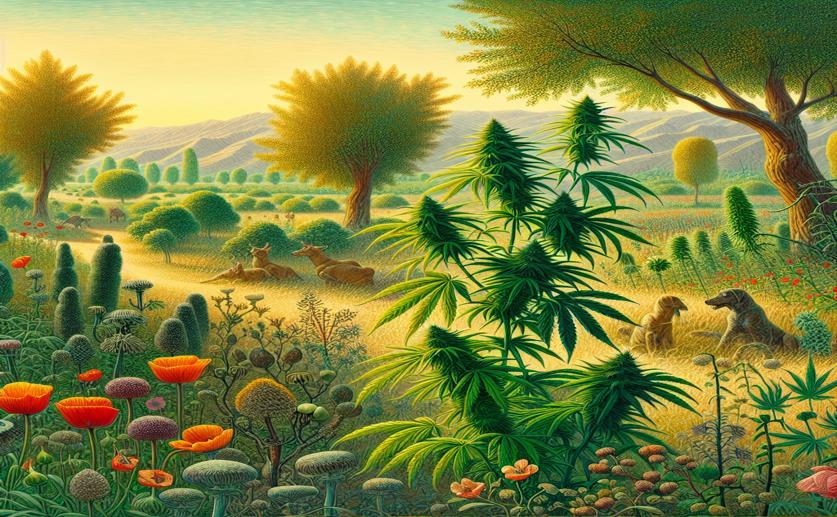 Exploring the Traits of Native Cannabis Plants in Iran
