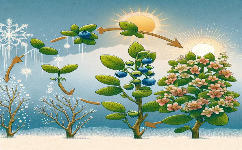 How Blueberry Genes Could Control When Flowers Bloom After Cold Spells