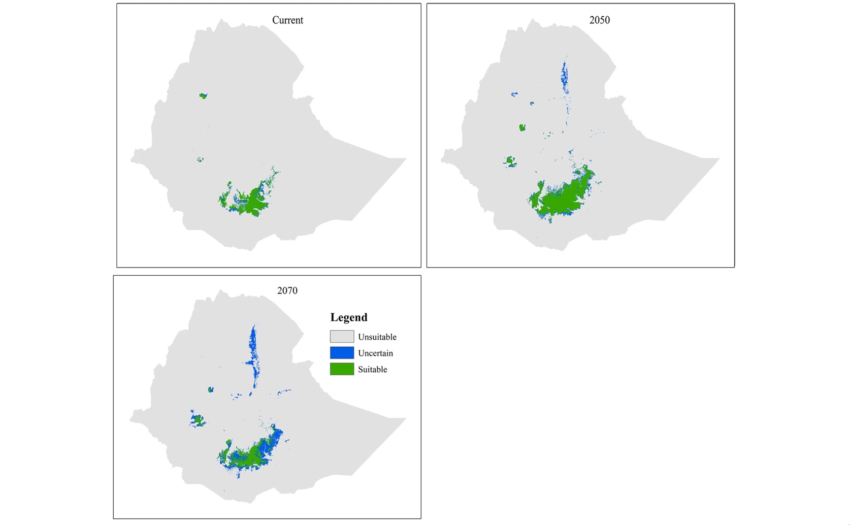 Future Habitats for Two Colorful Birds in a Changing Climate