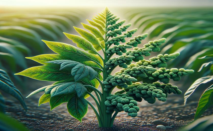 Genetic Study Reveals Key Genes for Downy Mildew Resistance in Quinoa