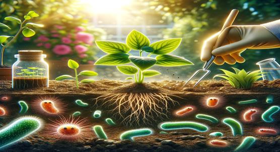 Cleaning Polluted Soil and Boosting Plant Growth with Helpful Bacteria