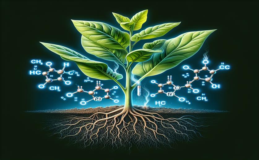 How Hydrogen Sulfide Influences Young Tobacco Plant Growth