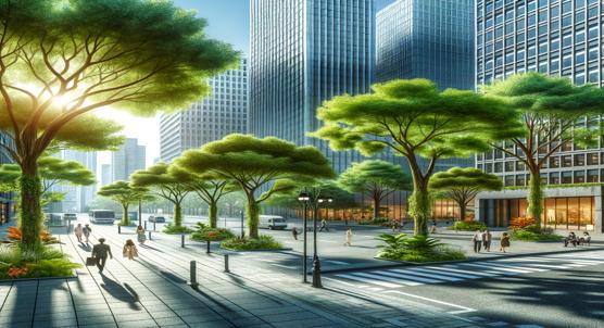 How Street Trees and Urban Plants Reduce Harmful UV Rays