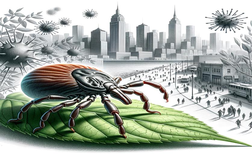 Ticks and Lyme Disease Bacteria in Urban Areas