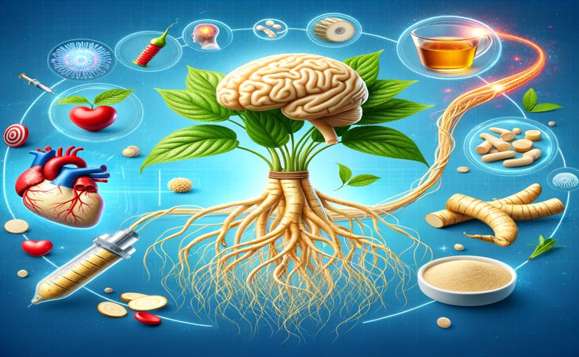 Ginseng Herbal Remedy Protects Brain by Improving Blood Flow After Stroke Injury