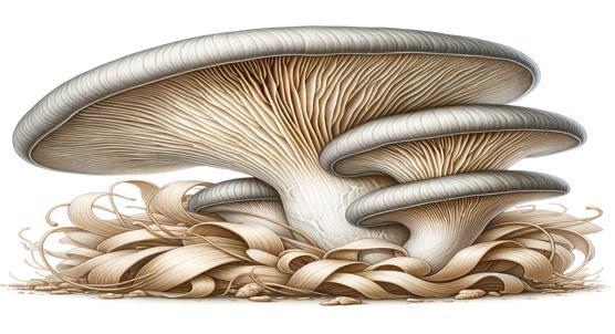 Key Protein Influences How Oyster Mushrooms Use Plant Fibers