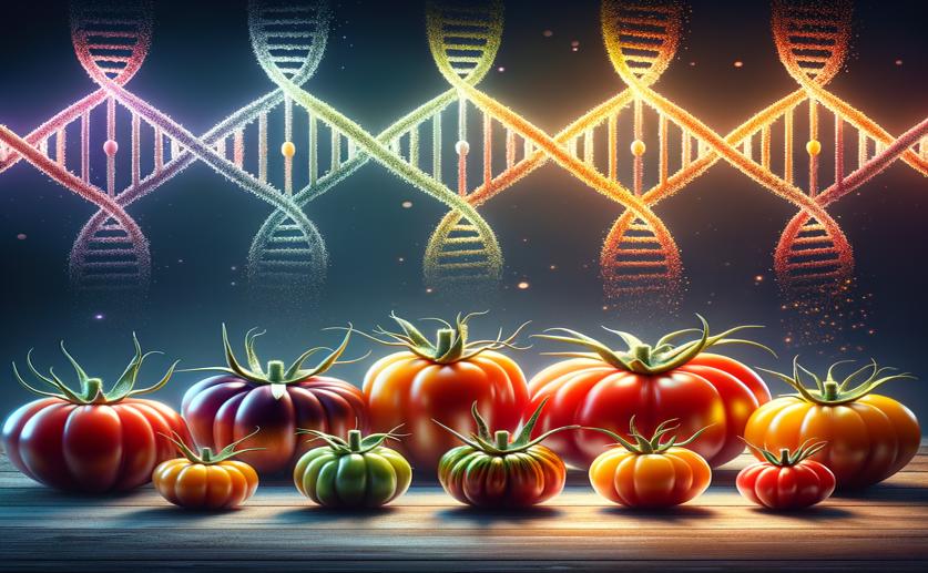 Mapping Genetic Hotspots in Tomato Hybrids