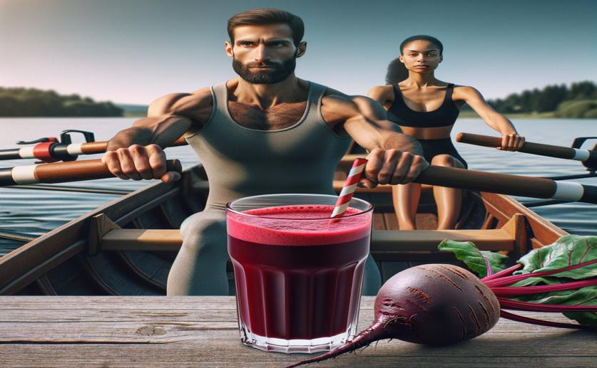 How Beetroot Juice Affects Performance and Oxygen Use in Experienced Rowers