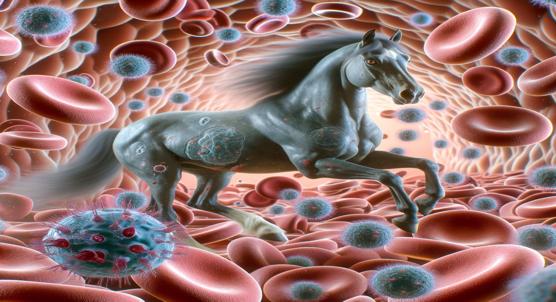 Understanding the Spread and Immune Response to a Blood Parasite in Horses