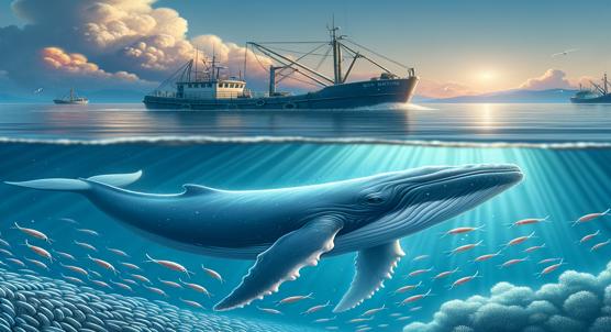 How Whaling and Krill Fishing Impact Whale-Krill Relationships