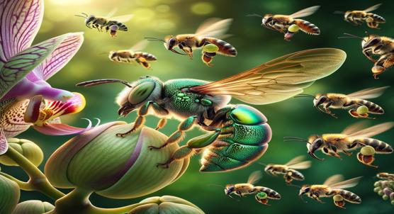 How Orchid Bees Evolved to Produce and Collect Their Own Scents