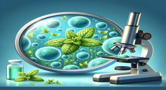 Mint-Infused Nanostructures: A New Way to Eliminate Harmful Microbial Biofilms