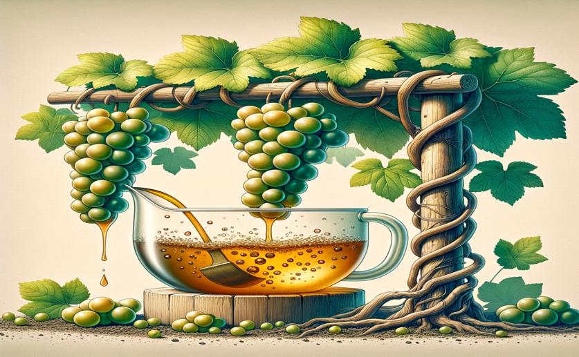 How Tea Infusion Affects Selenium Absorption in Grapevines