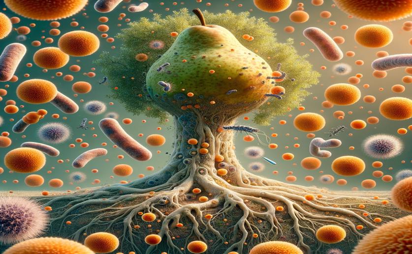 Decoding Pear Tree Bacteria Genes and Phage Disease Defense
