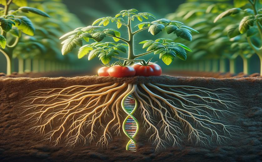 Key Peptide from Tomato Gene Affects Root Growth and Gene Activity