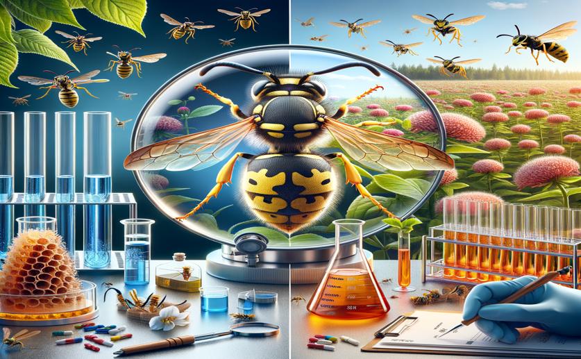 Evaluating the Safety of Insecticides on Beneficial Wasps in Labs and Fields