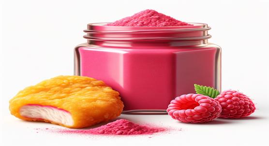 Raspberry Powder Enhances pH, Color, and Shelf Life of Packaged Chicken Nuggets