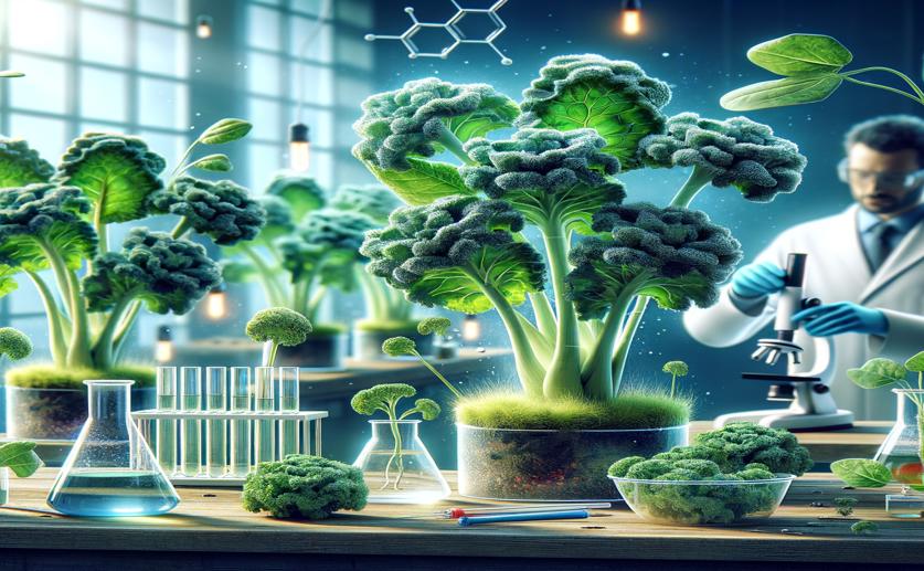 How Kale Plants React Differently to Growth Hormones in Lab Conditions