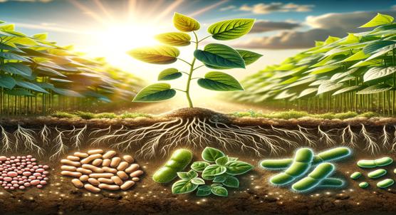 Bacterial Communities Drive Soil Health, Plant Growth, and Soybean Yield