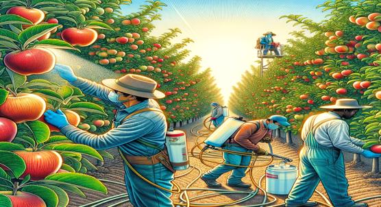 Measuring Skin Exposure to Pesticides for Workers in Apple Orchards