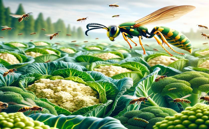 Native Wasps Could Help Control Pests in Cabbage and Broccoli Crops