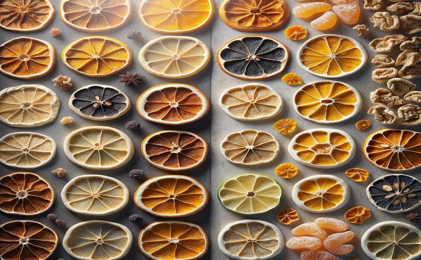 Aroma Profiles of Dried Citrus: Comparing Oven-Dried and Freeze-Dried Methods