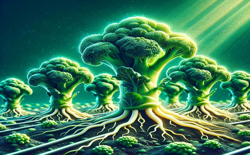 How Natural Compounds Boost Broccoli Seedling Growth by Enhancing Metabolism