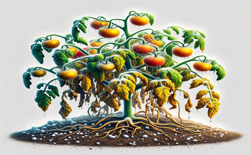 Understanding How Tomato Plants Cope with Salt and Low Nitrogen Stress