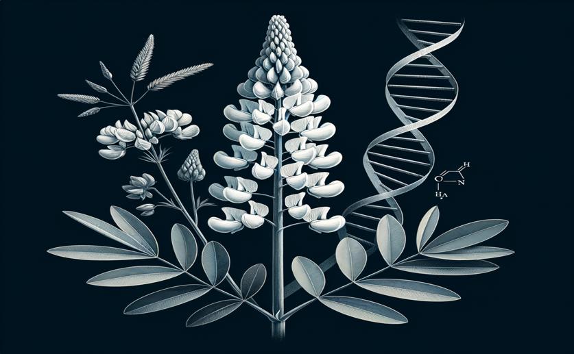 Key Gene Variations Linked to Flowering Time in White Lupin Plants