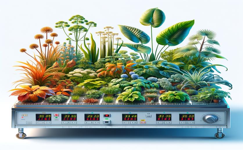 How Plants Respond to Different Temperatures Using a Special Heat Table