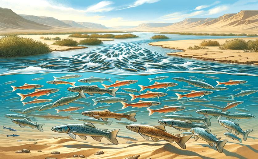 Nomadic Movement Patterns of Small Fish in a Fragmented Desert River