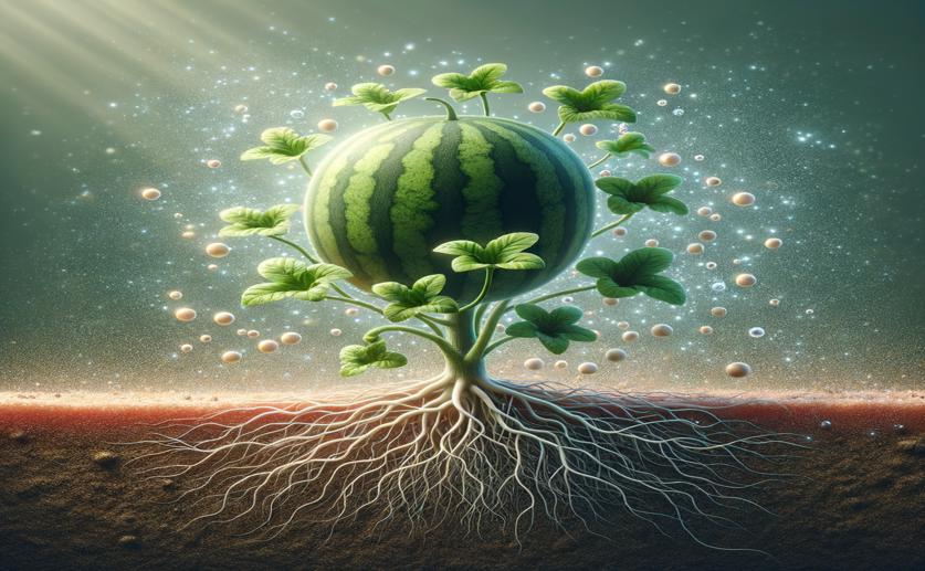 How Watermelon Plants and Helpful Bacteria Handle Toxic Cadmium