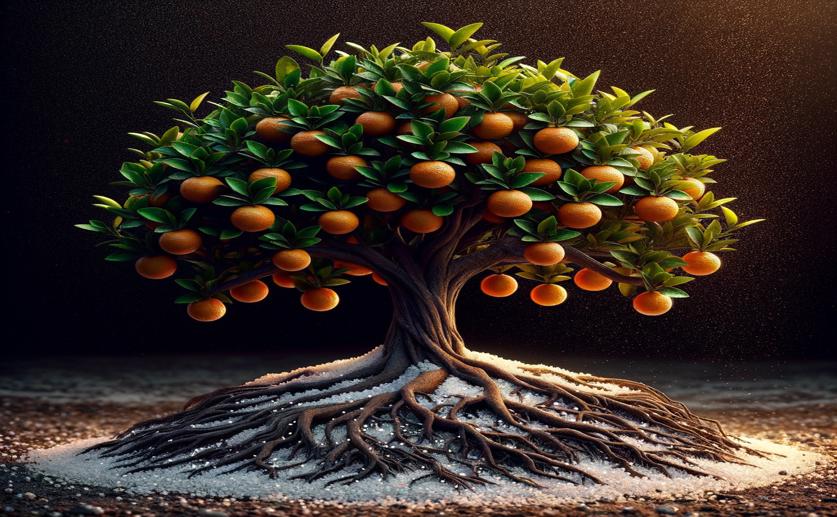 Boosting Orange Tree Growth with Chitosan-Selenium Under Salt Stress