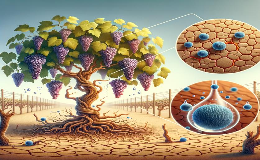 Selenium Nanoparticles Help Grapevines Cope with Drought Stress