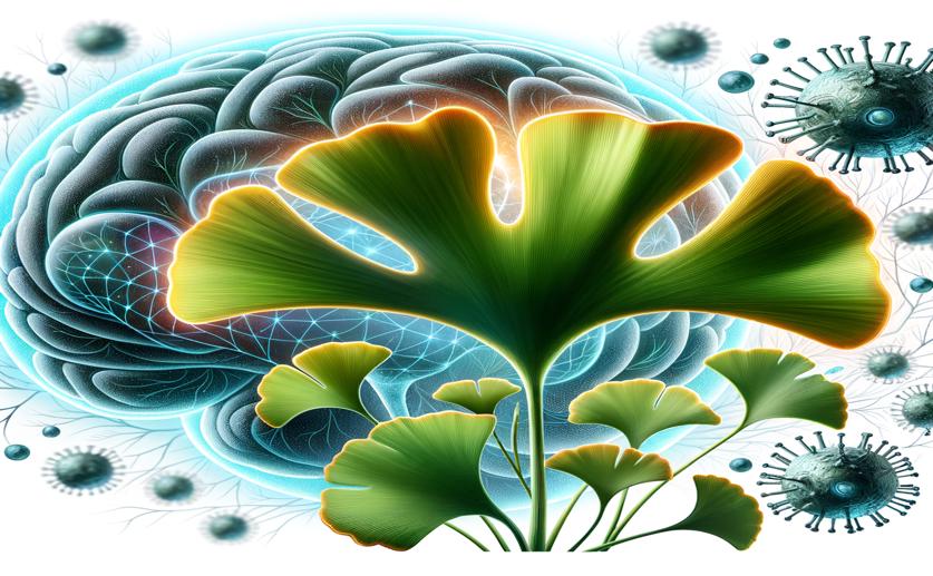 Ginkgo Biloba Extract Protects Brain Cells from Damage in Alzheimer's Disease