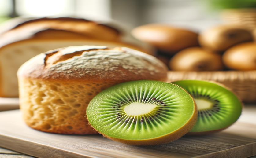 Using Kiwi Starch in Bread: Effects on Dough Texture and Bread Quality