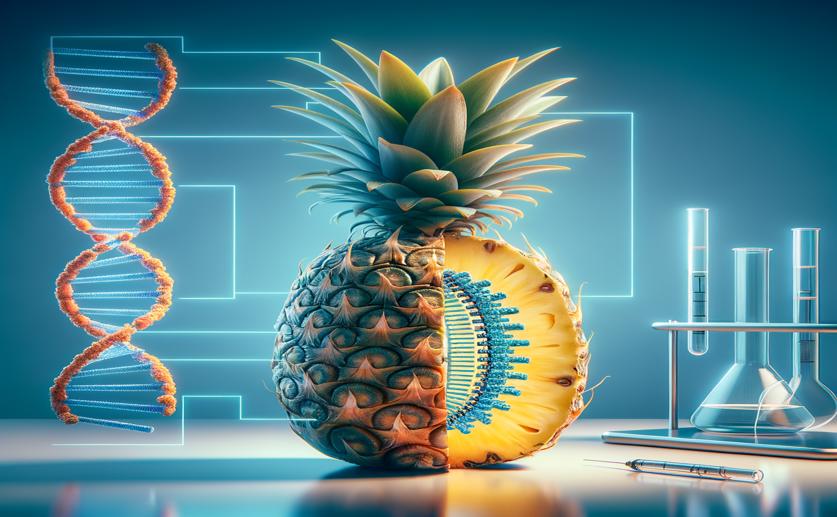 Pineapple Genome: Complete Assembly, Detailed Annotation, and Comparative Study