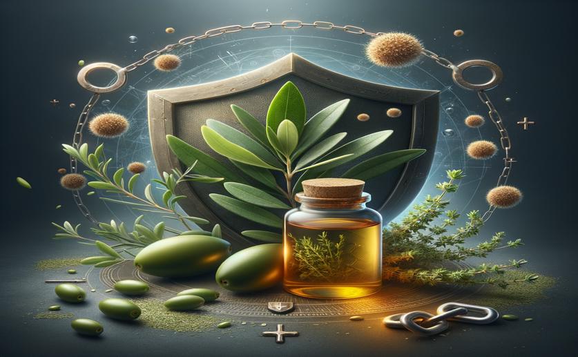 Examining the Germ-Fighting Powers of Olive Leaf Extract and Thyme Oil