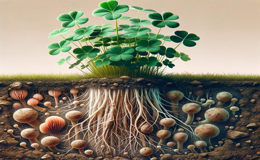 The DAR Gene in Barrel Clover Helps Control Plant Root and Fungi Relationships