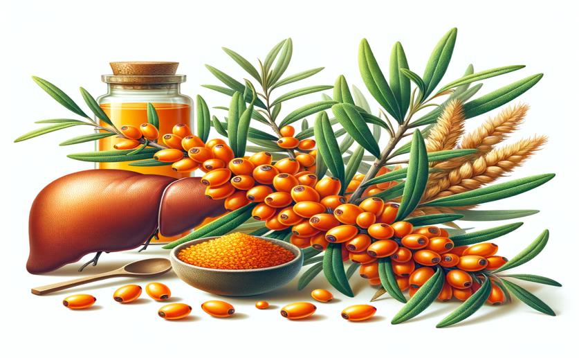 How Sea Buckthorn Compounds Help Improve Fatty Liver Disease: A Study