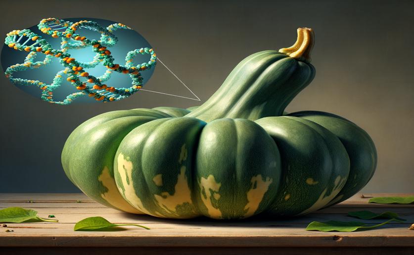 Gene discovery shows how a protein controls the green skin of pumpkins