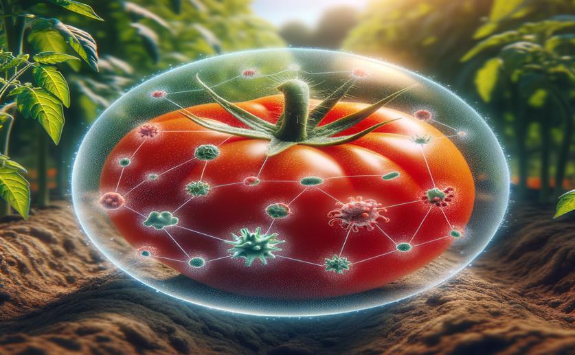 Tomato Defense Protein Interacts with Pathogen to Boost Plant Immunity