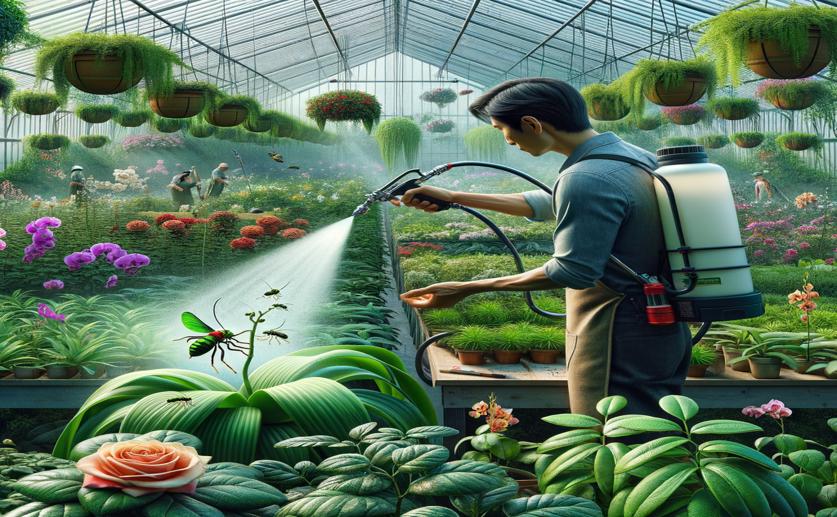 New Spray Method Improves Control of Greenhouse Pests