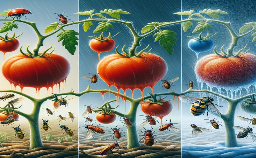 Impact of Changing Temperatures on Tomato Pests and Pest Control Strategies