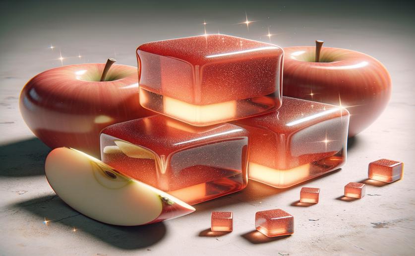 Apple Cubes with Probiotic Coating: Enhancing Health Benefits and Quality